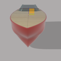 Yatch, Ship, Canoe, Boat ,3d Model - Thumbnail 2