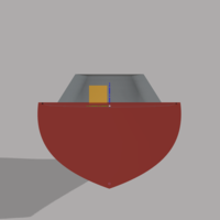 Yatch, Ship, Canoe, Boat ,3d Model - Thumbnail 6