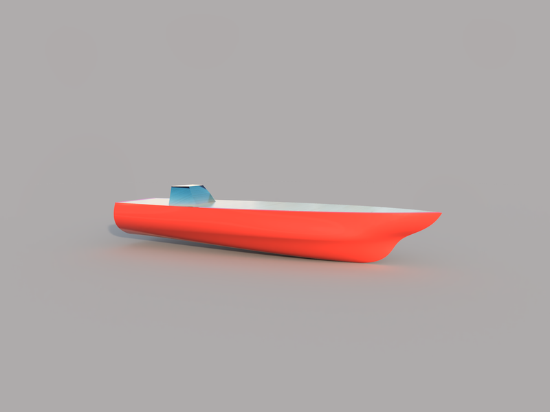 Yatch, Ship, Canoe, Boat ,3d Model