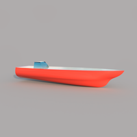 Small Yatch, Ship, Canoe, Boat ,3d Model 3D Printing 516130