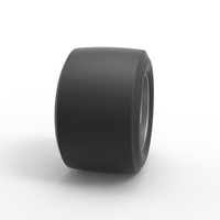 Wheel from Asphalt Modified stock car 1:25 - Thumbnail 3