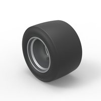 Wheel from Asphalt Modified stock car 1:25 - Thumbnail 7