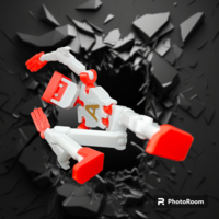 EASY TO PRINT - ACTION FIGURE (FULLY ARTICULATED PLA) - Thumbnail 1