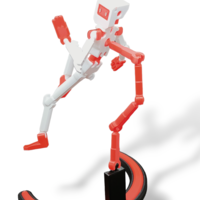 EASY TO PRINT - ACTION FIGURE (FULLY ARTICULATED PLA) - Thumbnail 3