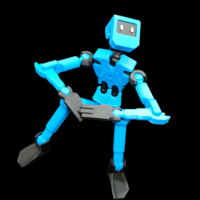 EASY TO PRINT - ACTION FIGURE (FULLY ARTICULATED PLA) - Thumbnail 6