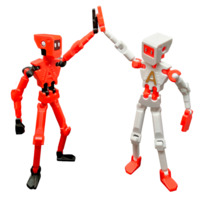 EASY TO PRINT - ACTION FIGURE (FULLY ARTICULATED PLA) - Thumbnail 8