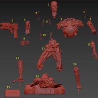 T-800 Terminator 2 Judgment Day High Detal  - Thumbnail 2