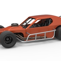 Asphalt Modified stock car Scale 1:25 - Thumbnail 1