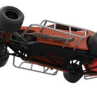 Asphalt Modified stock car Scale 1:25 - Thumbnail 3