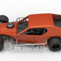 Asphalt Modified stock car Scale 1:25 - Thumbnail 9