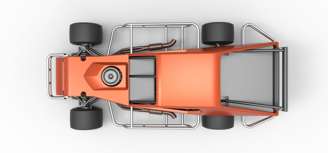 Asphalt Modified stock car Scale 1:25 3D Print 516408