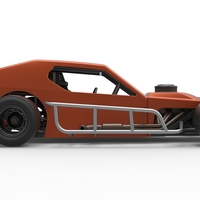 Asphalt Modified stock car Scale 1:25 - Thumbnail 16