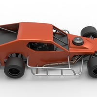 Asphalt Modified stock car Scale 1:25 - Thumbnail 17