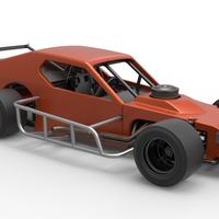 Asphalt Modified stock car Scale 1:25 - Thumbnail 18