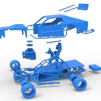 Asphalt Modified stock car Scale 1:25 - Thumbnail 19