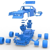 Asphalt Modified stock car Scale 1:25 - Thumbnail 22