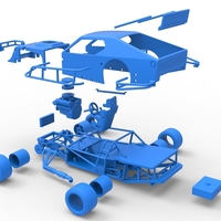 Asphalt Modified stock car Scale 1:25 - Thumbnail 25
