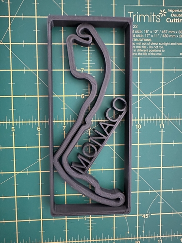 Monaco, F1 Track Decoration 3D Print 516437