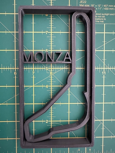 Monza, F1 Track Circuit 3D Print 516441