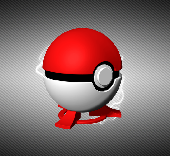 Pokeball Classic Functional 3D Print 516446