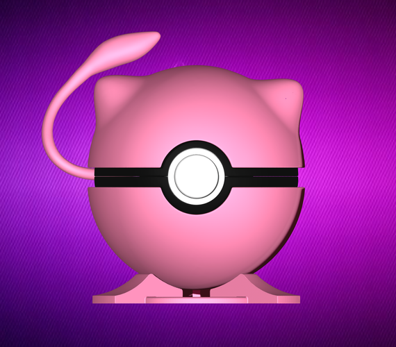 Pokeball Mew Functional Pokemon