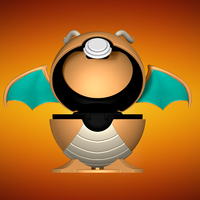 Pokeball Dragonite Functional Pokemon - Thumbnail 2