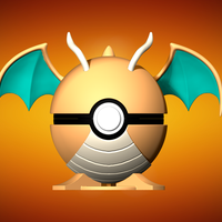 Pokeball Dragonite Functional Pokemon - Thumbnail 3