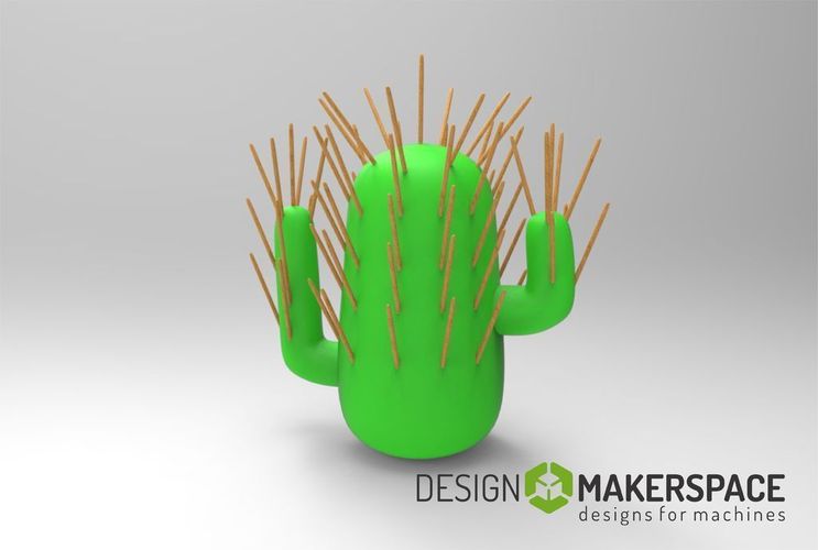 Cactus toothpick 3D Print 51649