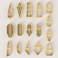 MEGA SUPER POLYMER CLAY CUTTER SET - Thumbnail 14