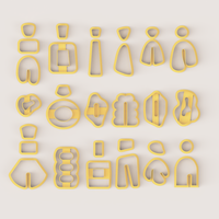 MEGA SUPER POLYMER CLAY CUTTER SET - Thumbnail 16