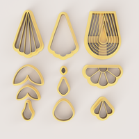 MEGA SUPER POLYMER CLAY CUTTER SET - Thumbnail 19