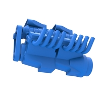 Diecast engine 2 V8 Scale 1:25 - Thumbnail 3