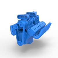 Diecast engine 2 V8 Scale 1:25 - Thumbnail 4