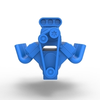 Diecast engine 2 V8 Scale 1:25 - Thumbnail 6