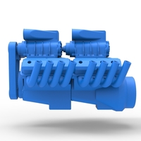 Diecast engine 2 V8 Scale 1:25 - Thumbnail 9