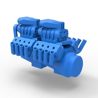 Diecast engine 2 V8 Scale 1:25 - Thumbnail 11