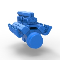 Diecast engine 2 V8 Scale 1:25 - Thumbnail 12