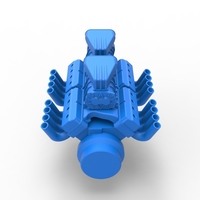 Diecast engine 2 V8 Scale 1:25 - Thumbnail 14