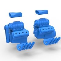 Diecast engine 2 V8 Scale 1:25 - Thumbnail 15