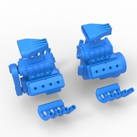 Diecast engine 2 V8 Scale 1:25 - Thumbnail 16