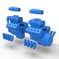 Diecast engine 2 V8 Scale 1:25 - Thumbnail 19