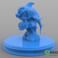 Small Shark attack  3D Printing 51655