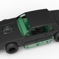 Vintage Asphalt Modified stock car 1:25 - Thumbnail 3