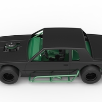 Vintage Asphalt Modified stock car 1:25 - Thumbnail 9