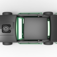 Vintage Asphalt Modified stock car 1:25 - Thumbnail 10