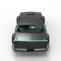 Vintage Asphalt Modified stock car 1:25 - Thumbnail 14