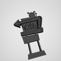 Rocky Reels Sign  - Thumbnail 1