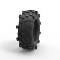 Offroad tire 64 Scale 1:25 - Thumbnail 3