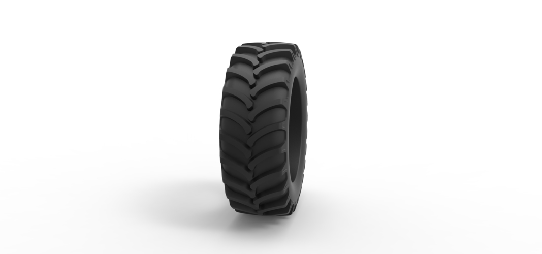 Tractor tire 15 Scale 1:25 3D Print 516684