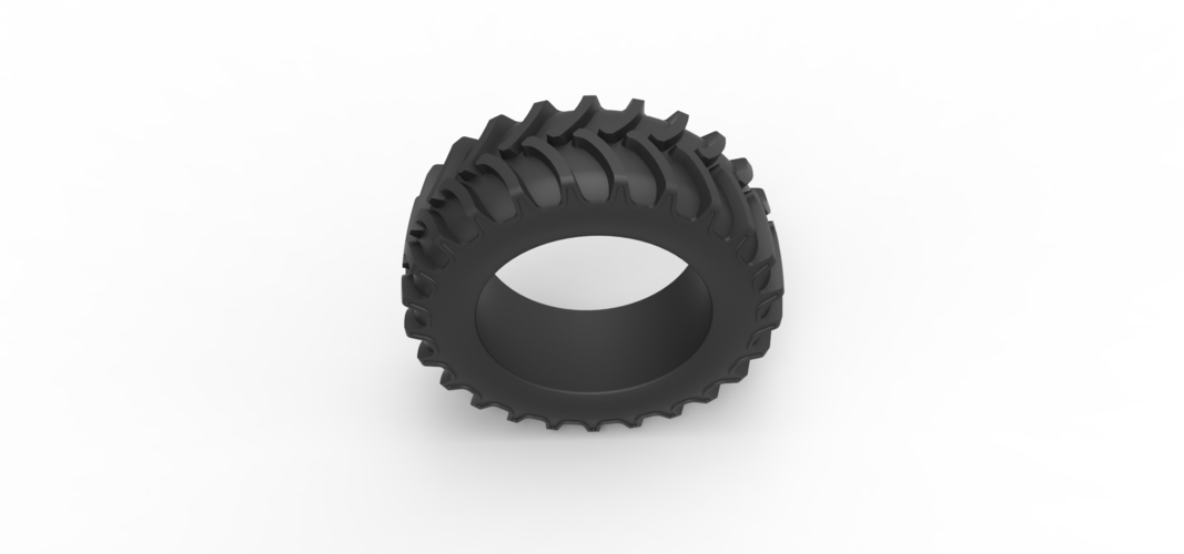 Tractor tire 15 Scale 1:25 3D Print 516687